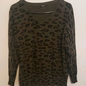 Torrid Leopard print sweater